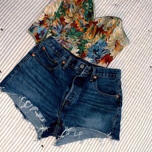 Levis 501 jean shorts